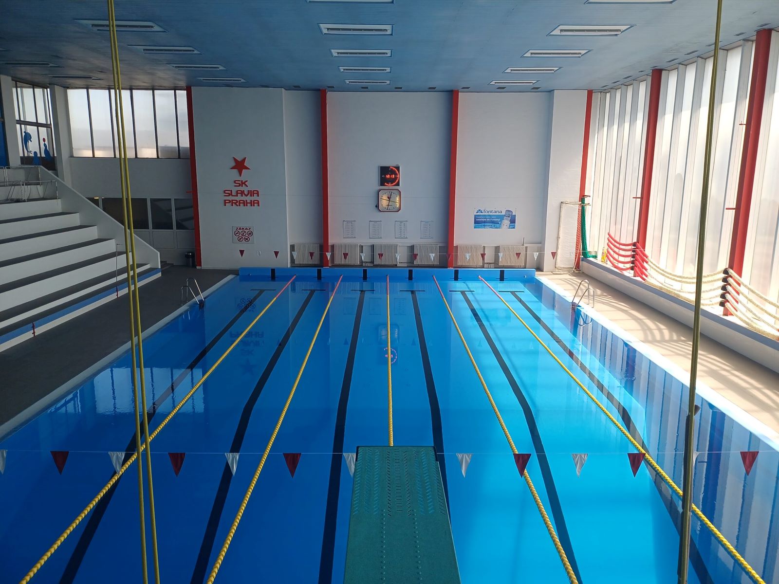 Swimming stadium SK Slavia Praha
